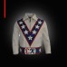 Evel knievel White Star leather motorcycle jacket 2024